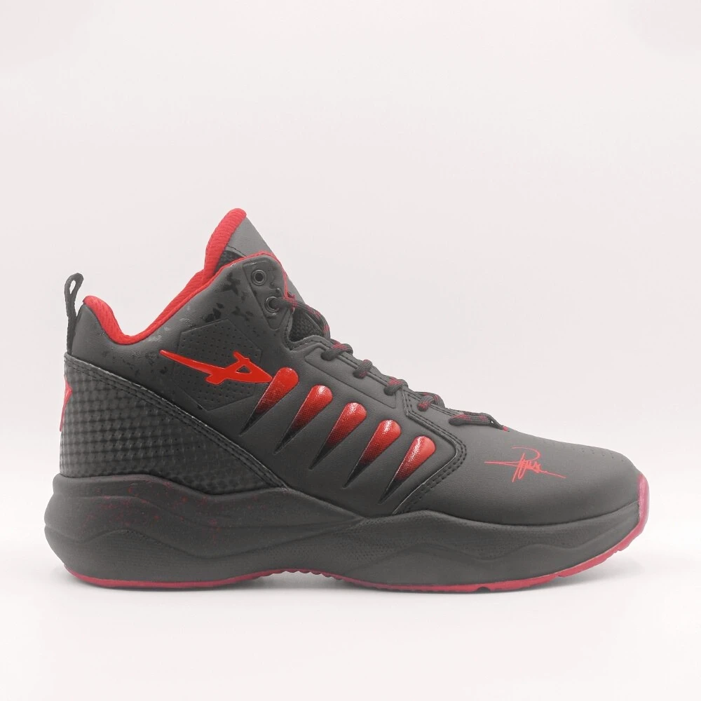 Degrad Basquetball Negro Rojo