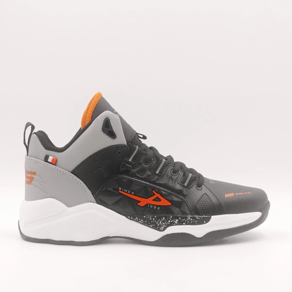 Envolving Jump Basquetball Gris Negro Naranja