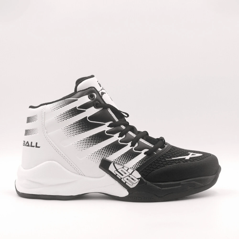 Line Degrad Basquetball Blanco Negro